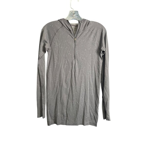 Lululemon Swiftly Tech 1/2 Zip Hooded Long Sleeve Shirt Size 8 - Picture 1 of 7